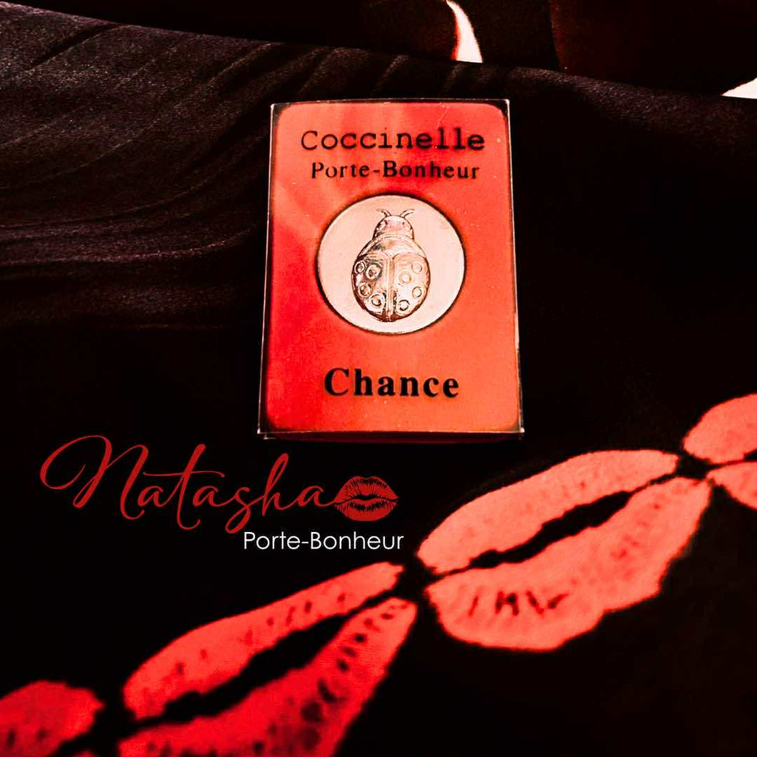 Natasha: Médaille porte-bonheur CHANCE